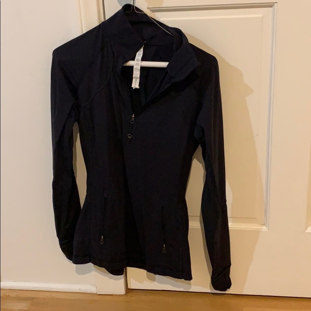 Lululemon zip black jacket